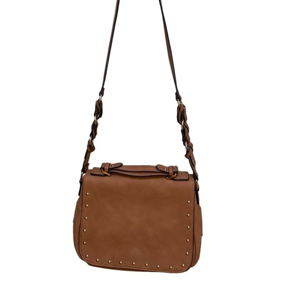 Studded Messenger Crossbody Bag Justfab - Picture 5 of 8